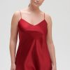 Nightwear Simone Pérèle | Dream Silk Nightdress Tanga Red