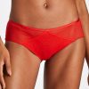 Lingerie Aubade Shorties | Limited Edition Nudessence Boxer, Size Xs (Uk 8) Red