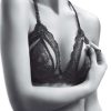 Bras Aubade | Boites A Desir Open-Up Triangle Bra Black