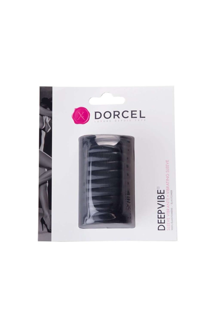 Pleasure Dorcel | Deep Vibe Vibrating G-Spot Sleeve Grey