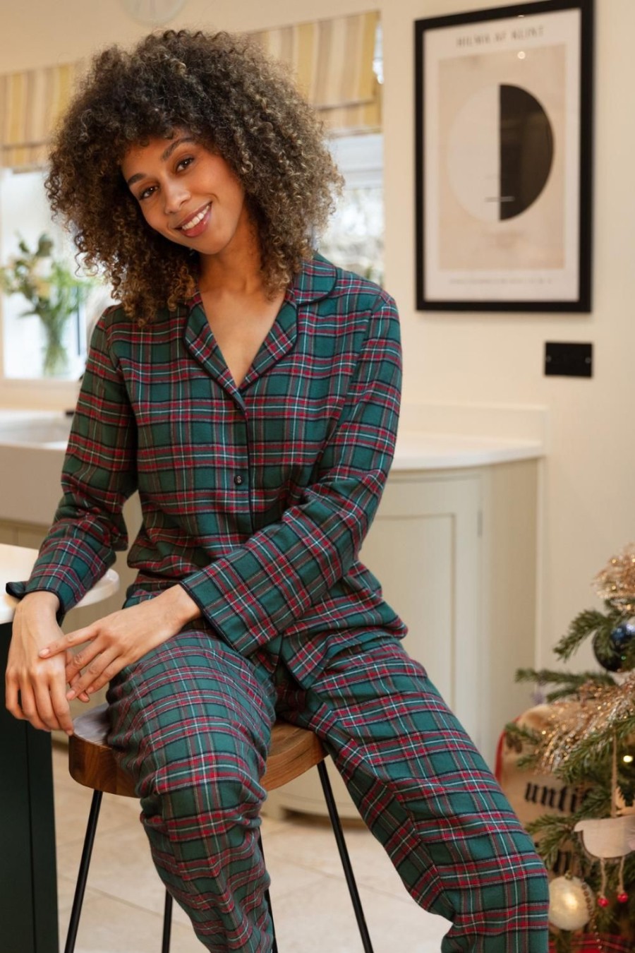 Nightwear Cyberjammies | Whistler Check Pyjama Top & Pants