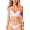 Lingerie Obsessive Lingerie Sets | Heavenlly Soft Bra & Thong White