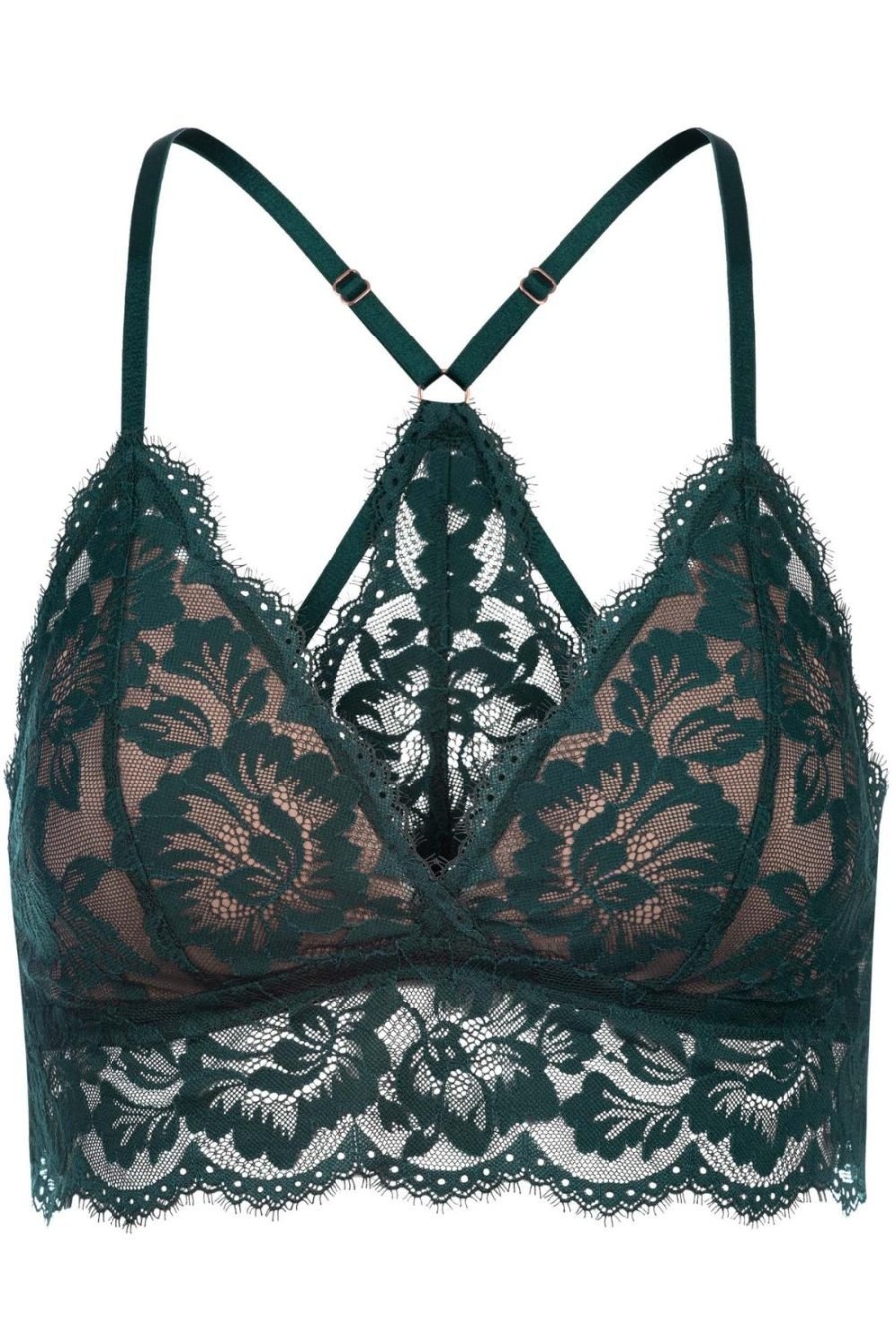 Bras Mey | Poetry Vogue Triangle Bra Green Leaves