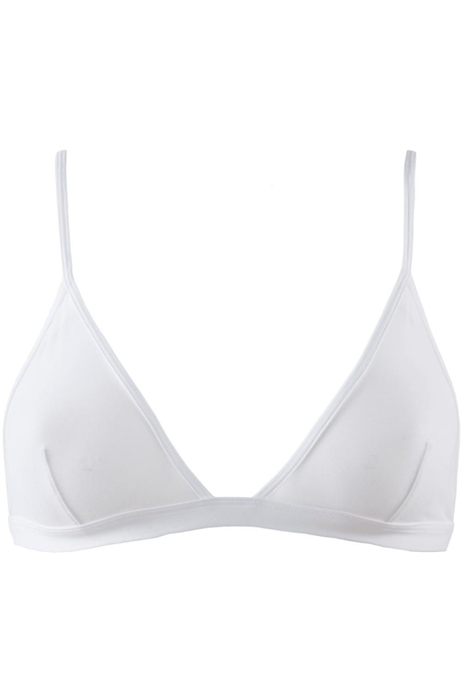 Bras Maison Close | Pure Tentation Triangle Bra White