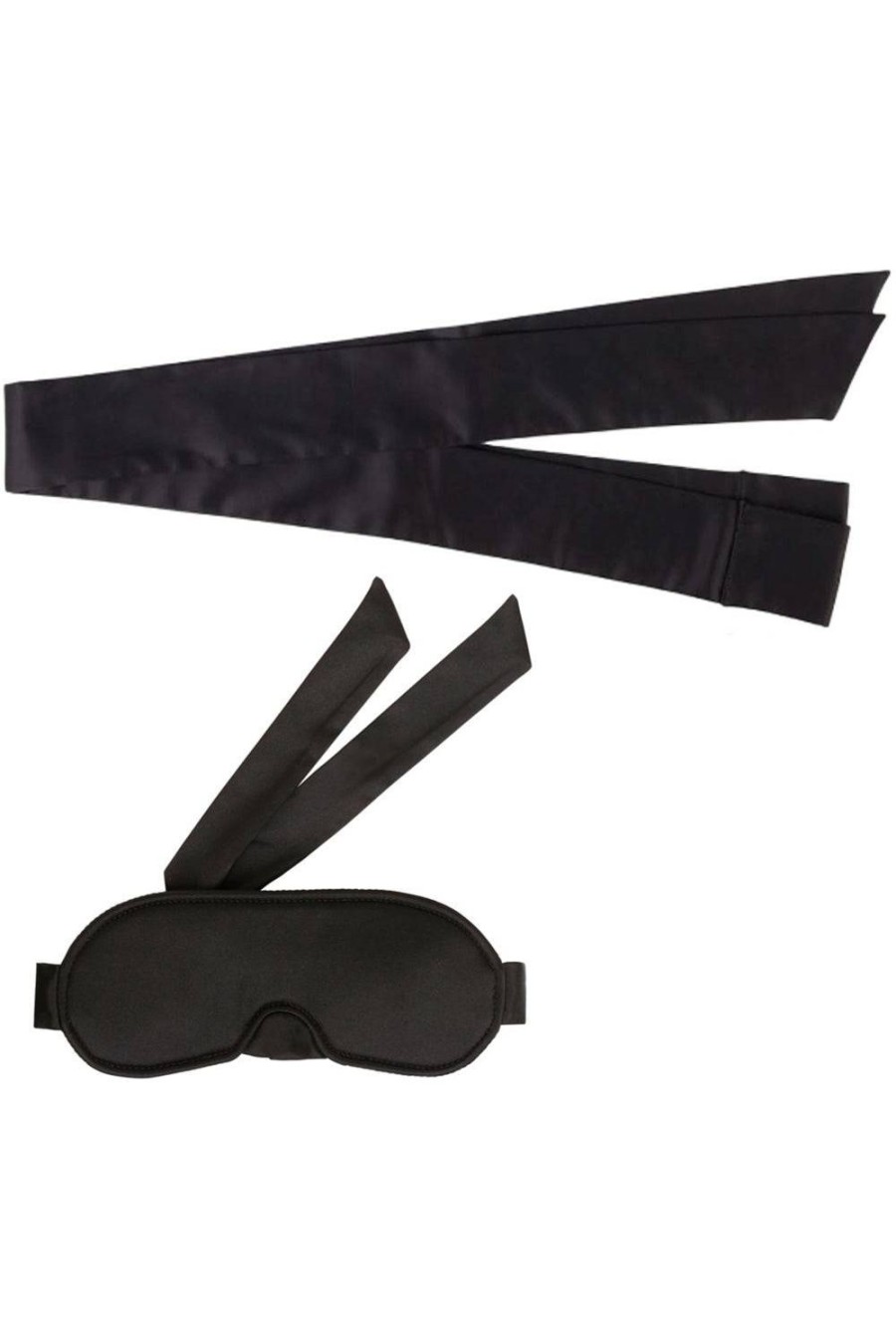 Accessories Atelier Amour Masks & Blindfolds | Douce Insomnie Mask & Cuffs Black