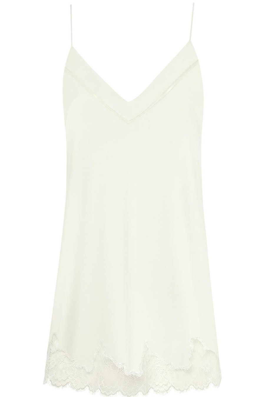 Nightwear Simone Pérèle | Nocturne Silk Nightdress Natural