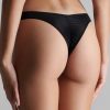 Knickers Maison Close | Nuit Fauve Pleated Back Brief Black