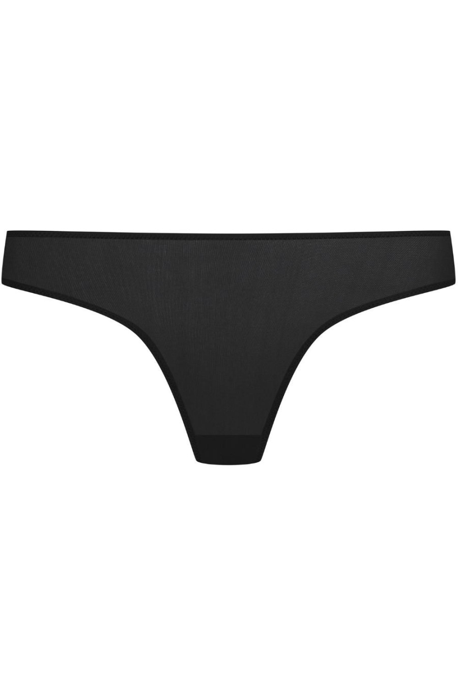 Knickers Maison Close | Nuit Fauve Pleated Back Brief Black