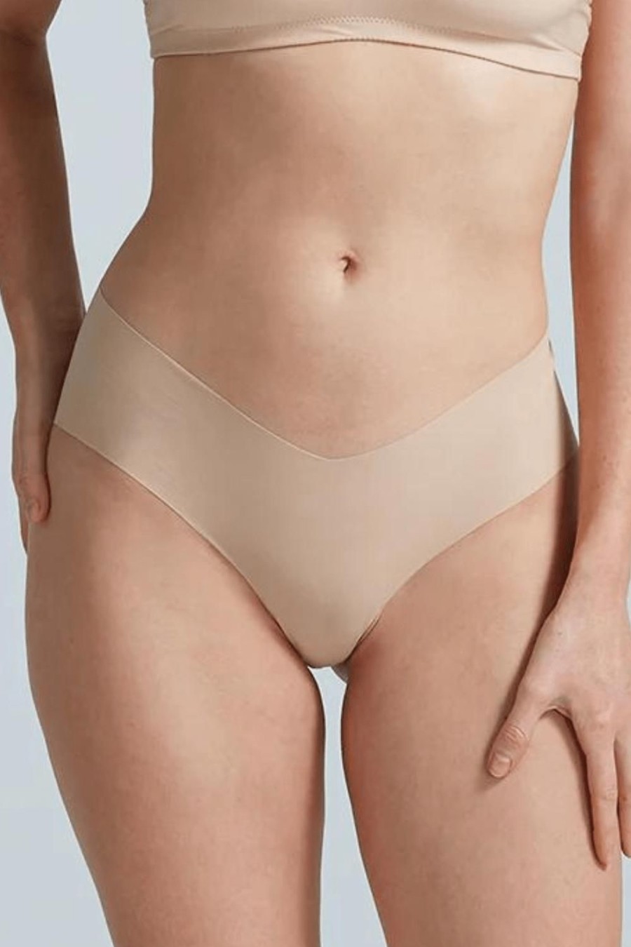 Lingerie Commando Shorties | Classic Solid Girl Short Beige