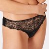 Lingerie Aubade Briefs | Karl Lagerfeld - Miss Karl Brazilian Brief Black Tuxedo