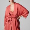 Nightwear Simone Pérèle | Satin Secrets Kimono Quartz Pink