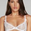 Bras Agent Provocateur | Hinda Demi Cup Plunge Bra White