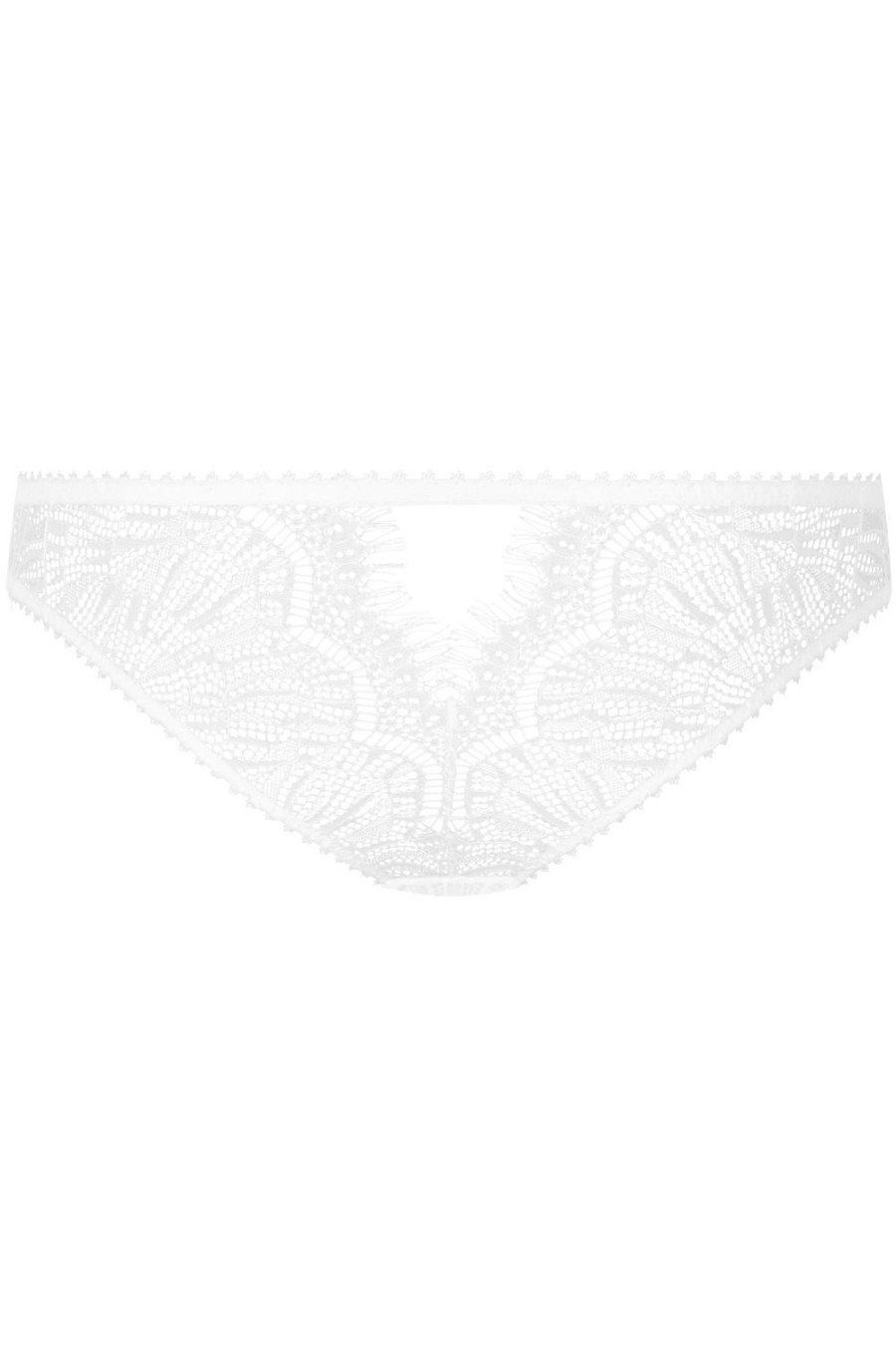 Lingerie Maison Close Sheer Lingerie | Accroche Coeur Brief White