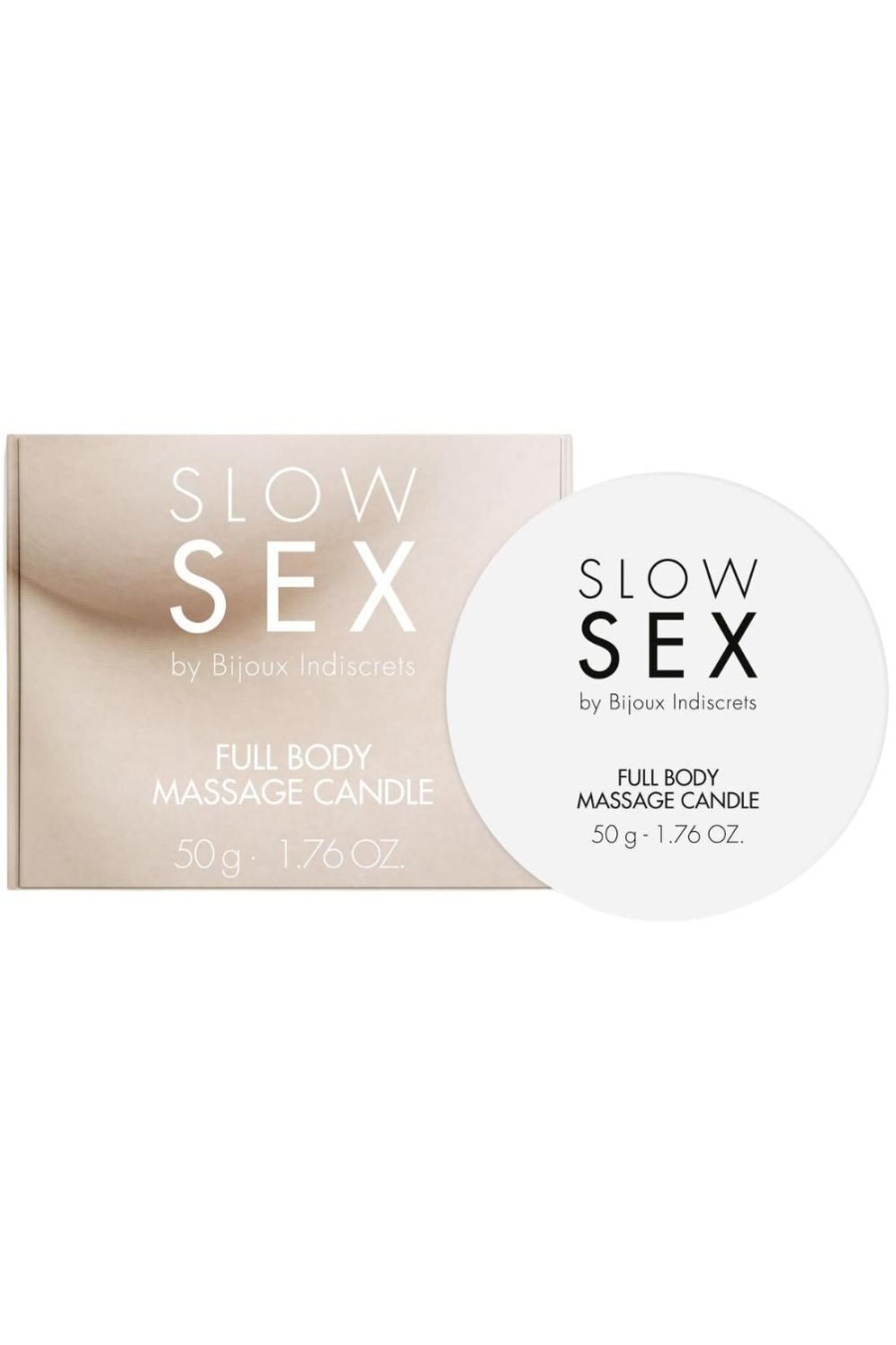 Pleasure Bijoux Indiscrets | Slow Sex Full Body Massage Candle 50G