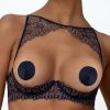 Bras Coco de Mer | Odonata Quarter Cup Bra Midnight Blue