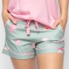 Nightwear Cyberjammies | Coral Shell Print Shorts Multi