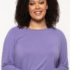 Nightwear Cyberjammies | Camila Long Sleeve Slouch Jersey Top Lilac