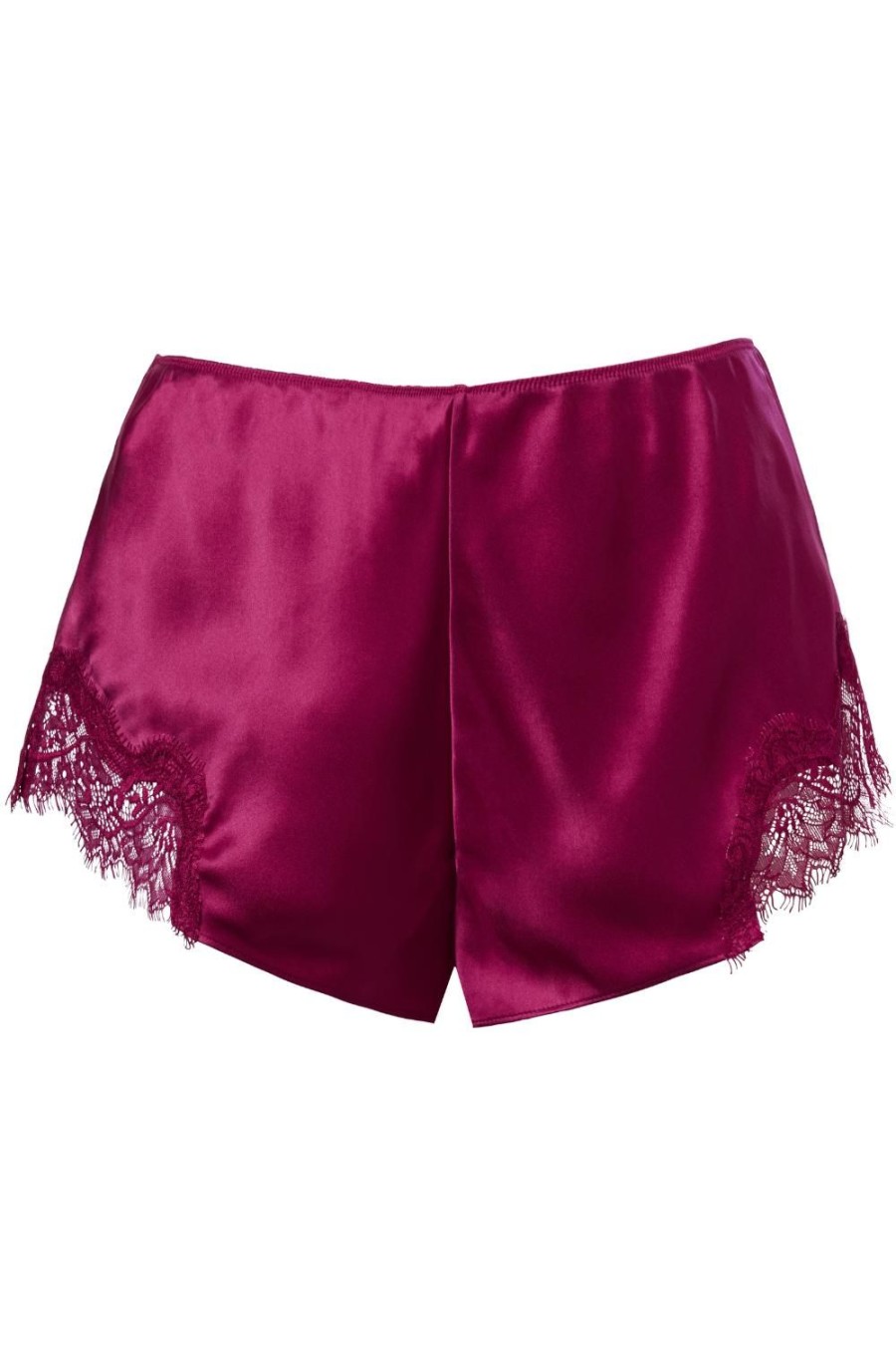 Nightwear Sainted Sisters | Scarlett Silk French Knicker Raspberry