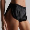 Lingerie Maison Close Shorties | Rendez-Vous Silk Shorty Black