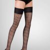 Hosiery Gabriella Black Hold Ups | Pico Hold Ups 20 Denier Black