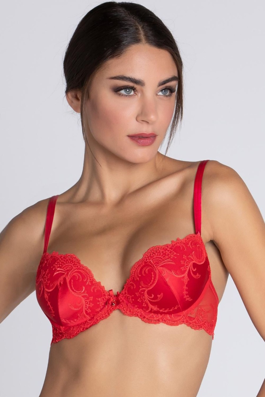 Bras Lise Charmel | Splendeur Soie Contour Bra Rouge