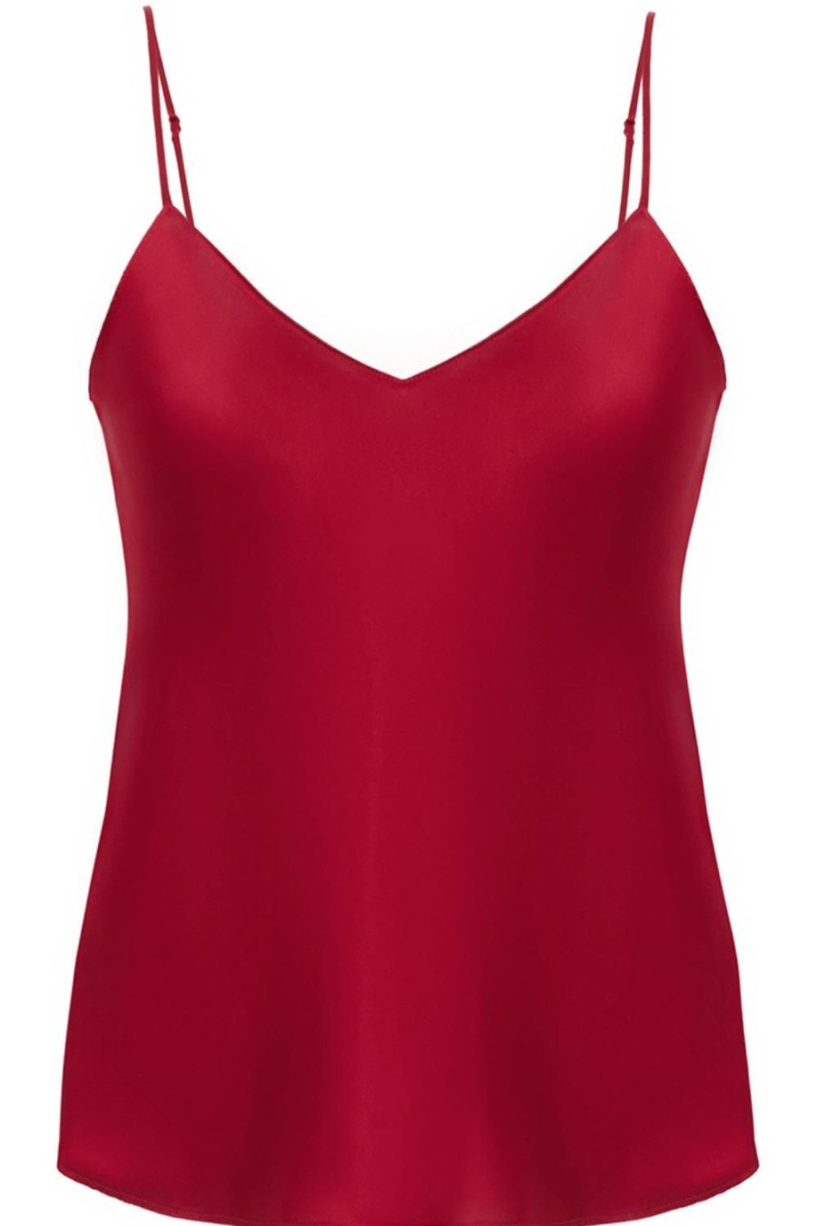 Nightwear Simone Pérèle | Dream Silk Camisole Tanga Red