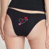 Lingerie Agent Provocateur Sheer Lingerie | Lovie Brief Black