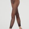 Hosiery Wolford Black Tights | Twenties Econyl Footless Tights Black