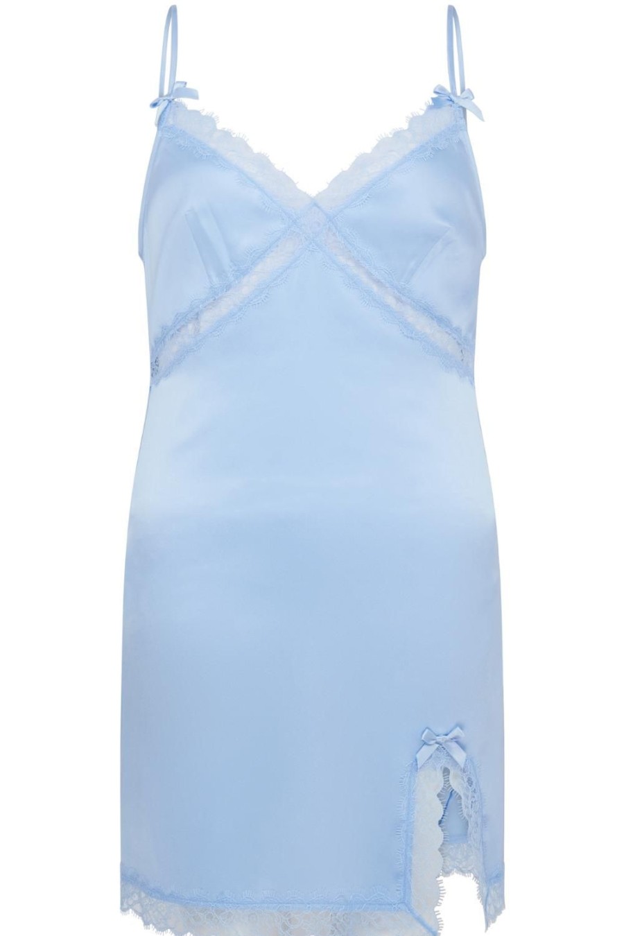 Lingerie Agent Provocateur Babydolls | Gisele Short Slip Baby Blue