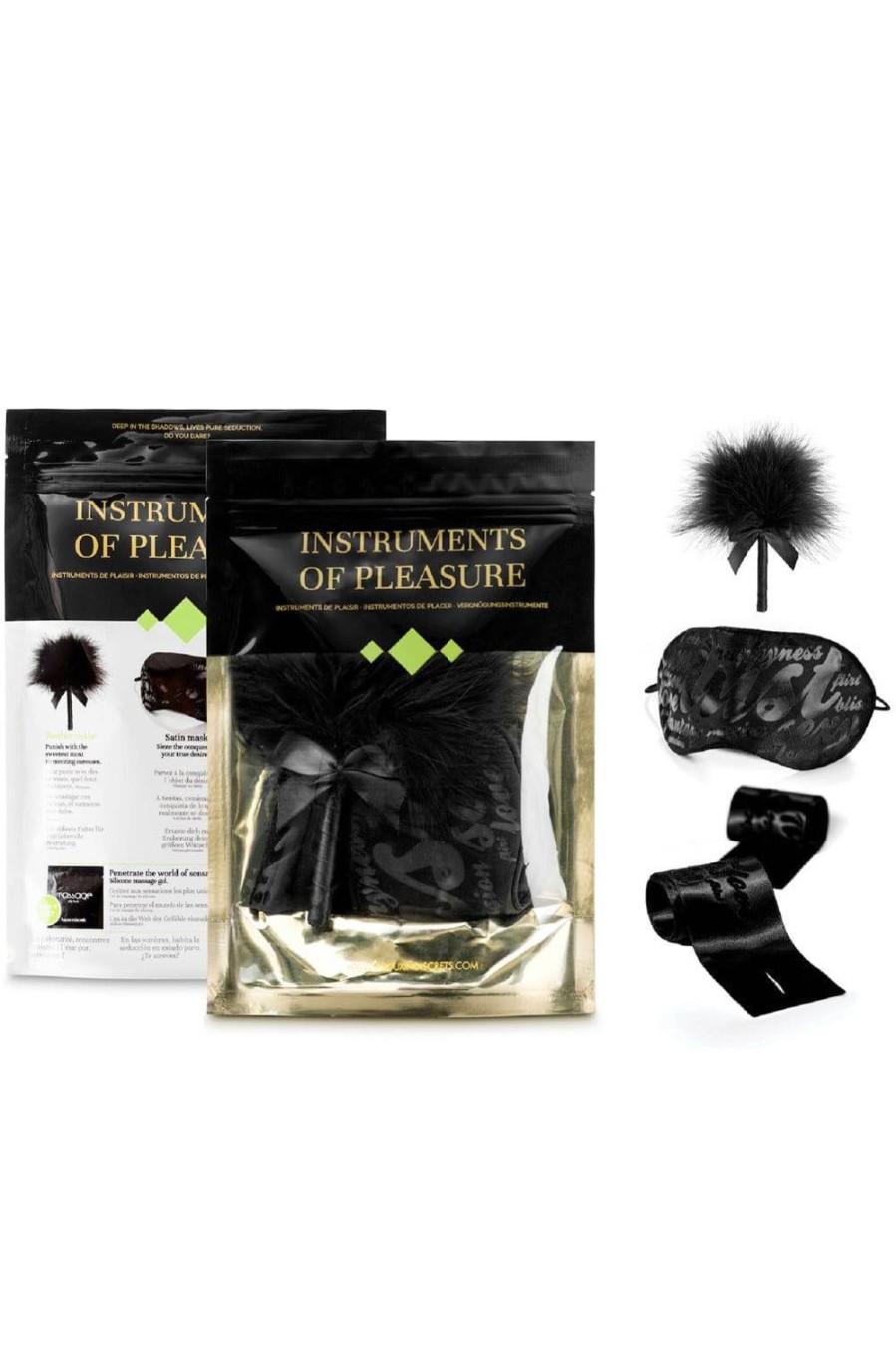 Pleasure Bijoux Indiscrets | Instruments Of Pleasure Green Edition Black