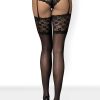 Hosiery Obsessive Sheer Stockings | Letica Stockings 15 Denier Black