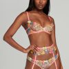 Lingerie Agent Provocateur Suspender Belts | Zuri Suspender Multi/Sand