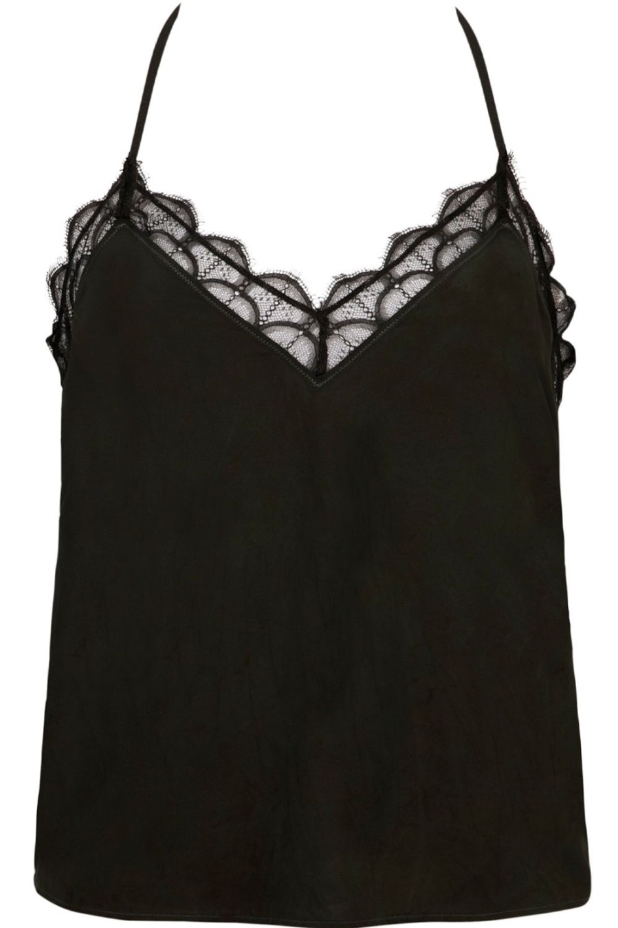 Nightwear Atelier Amour | Mystic Shadow Top Black