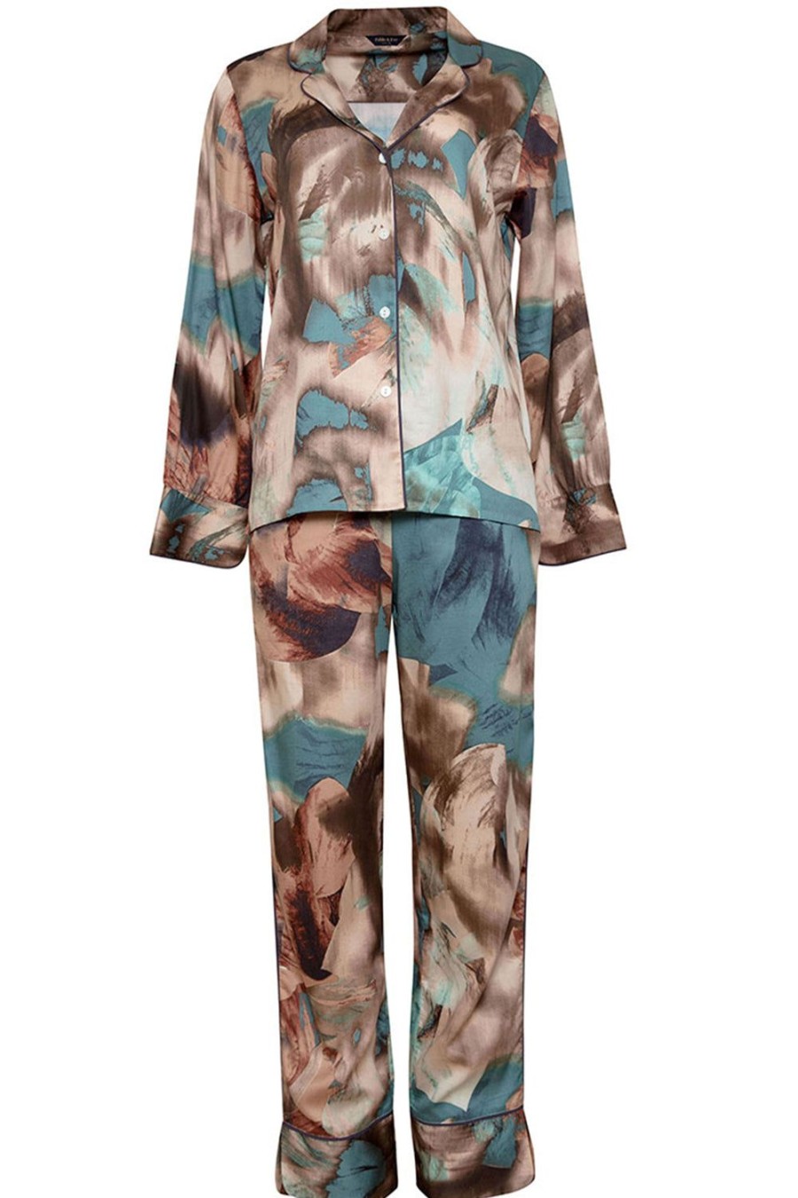 Lingerie Fable & Eve 2 Piece Sets | Soho Abstract Print Pyjama Set Multi