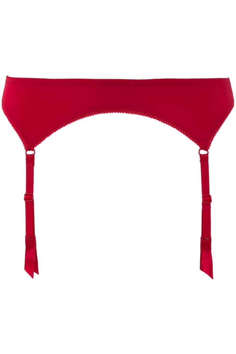 Lingerie Maison Close Suspender Belts | Le Petit Secret Suspender Belt Red