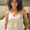 Nightwear Cyberjammies | Coral Shell Print Camisole Multi