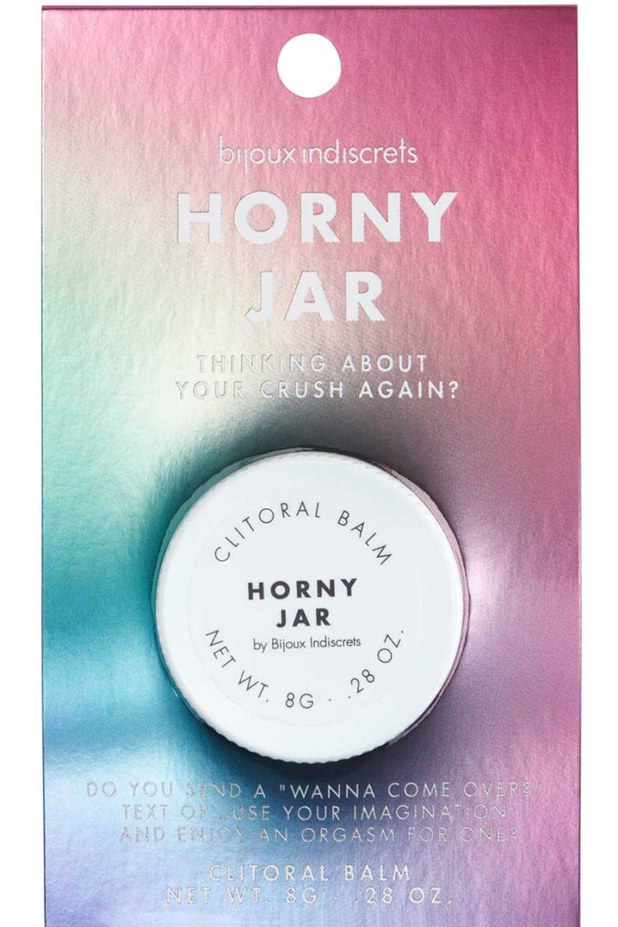 Pleasure Bijoux Indiscrets | Clitherapy Horny Jar Sandalwood Clitoral Balm 8G