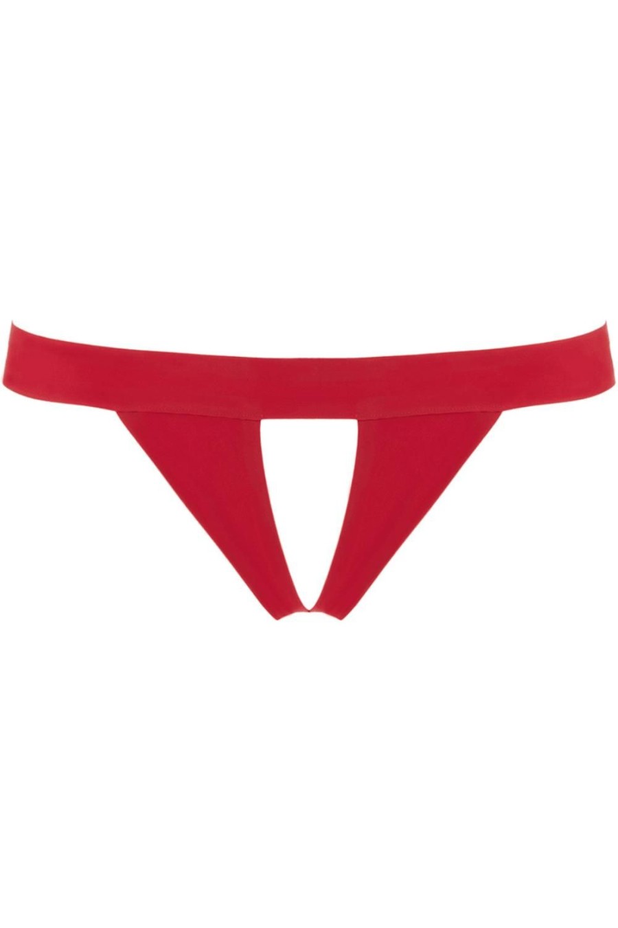 Knickers Maison Close | Tapage Nocturne Open Thong Red