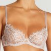 Bras Coco de Mer | Muse - Aurelia Underwired Plunge Bra Blush