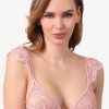 Bras Prelude | Marlene Triangle Bra With Swarovski Crystals (B-C Cup Sizes) Pink