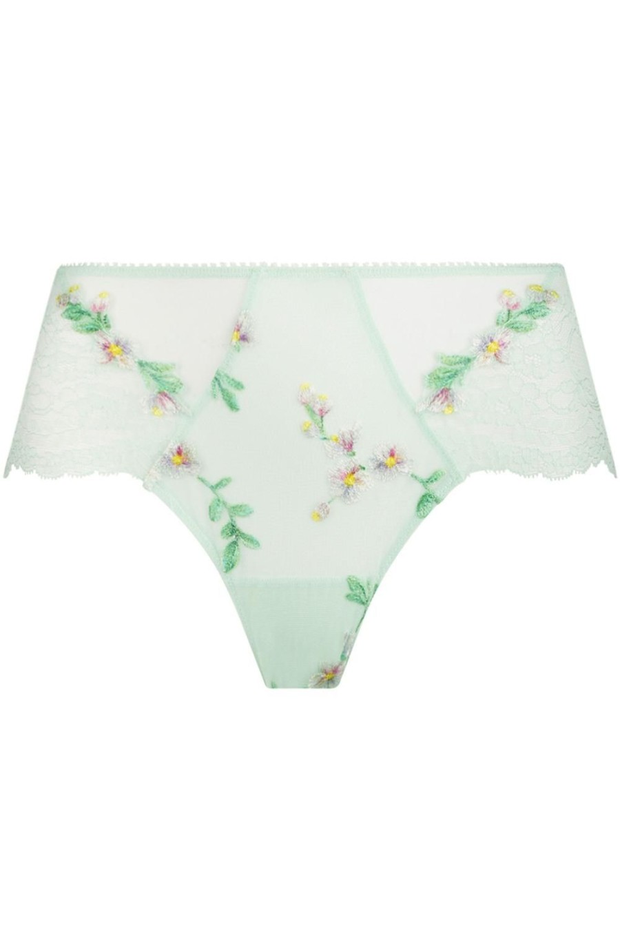 Lingerie Lise Charmel Shorties | Amour Nymphea Shorty Jade Aqua