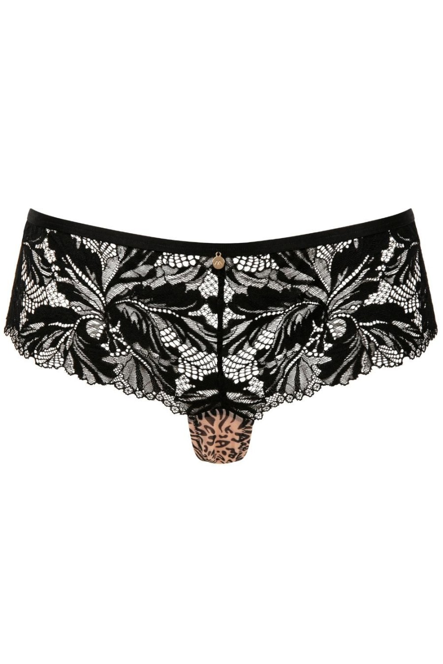 Lingerie Atelier Amour Shorties | Caresse Feline Shorty Black