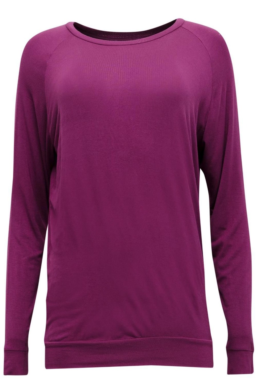 Nightwear Cyberjammies | Carina Long Sleeve Slouch Jersey Top Magenta