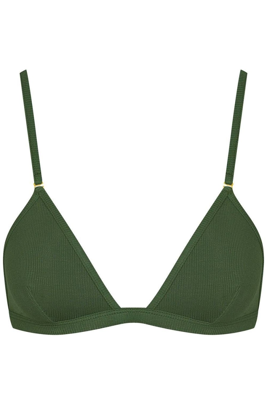 Bras Maison Close | La Femme Amazone Triangle Bra Khaki