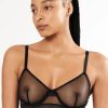 Bras Else | Bare Underwired Longline Bra Black