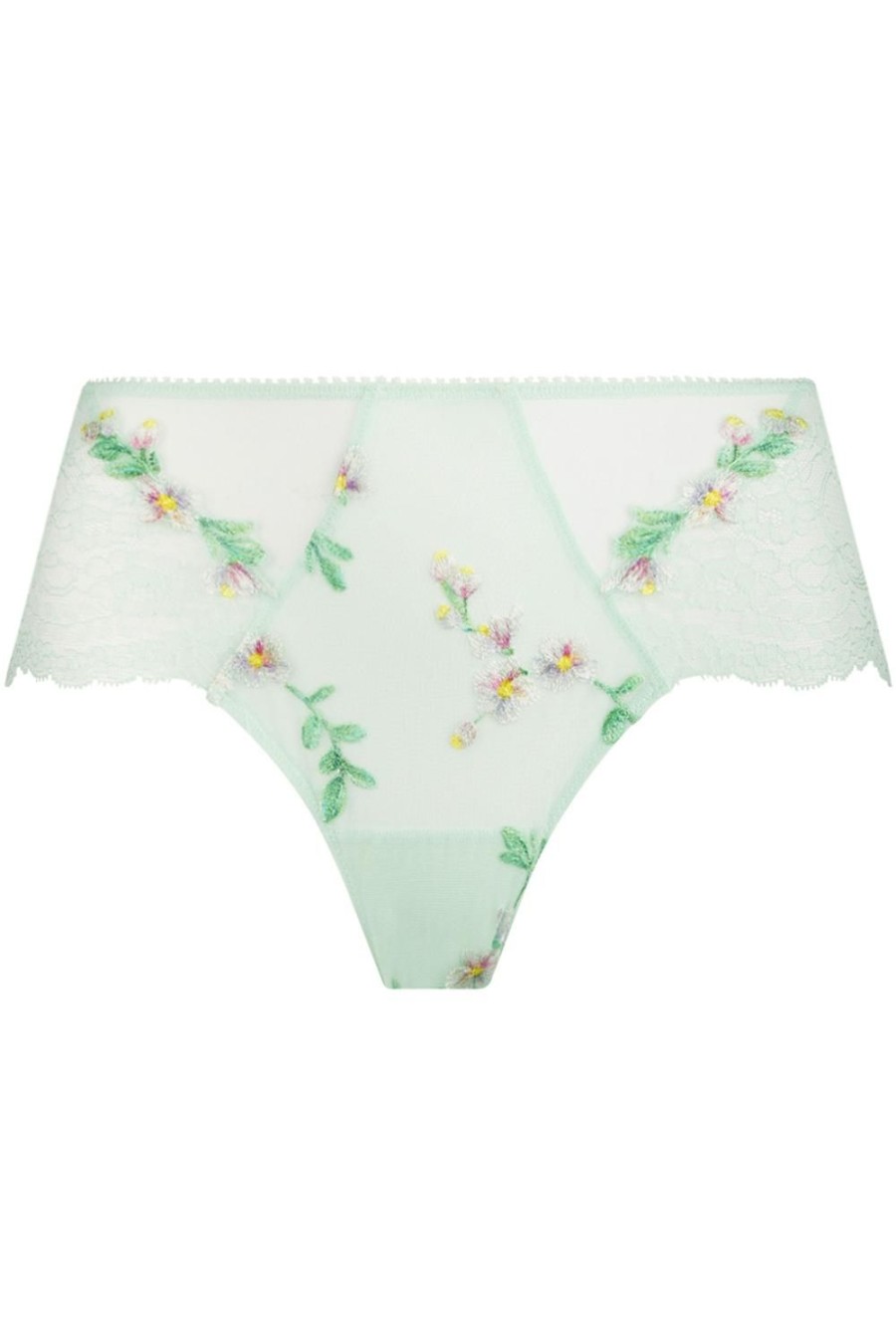 Knickers Lise Charmel | Amour Nymphea Shorty Jade Aqua