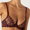 Bras Coco de Mer | Muse - Stella Plunge Bra Plum