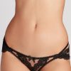 Lingerie Agent Provocateur Ouvert Knickers | Lacy Ouvert Brief Black