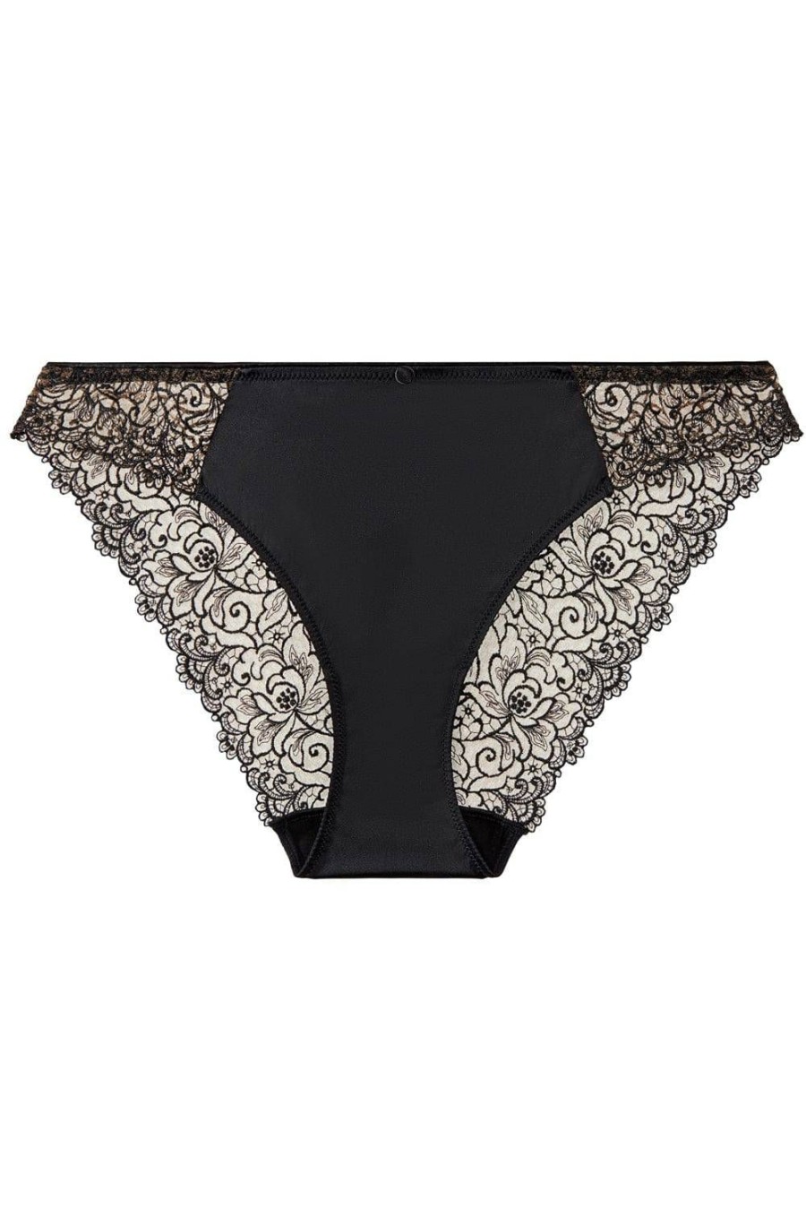 Knickers Aubade | Karl Lagerfeld - Miss Karl Italian Brief Black Tuxedo