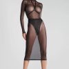 Lingerie Maison Close 2 Piece Sets | Corps A Corps Harness Midi Dress & High Waist Thong